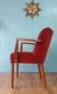 Vintage theatre side chair